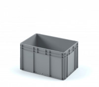 Пластиковый ящик 600х400х320 (ЕС-6432) с гладким дном