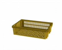 Ящик полимерный "Евролоток" перфорированный (600х400х150)